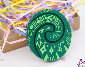 Broche inspirée de Moana, épingle l'océan m'a choisi, cadeau pour les amoureux de l'océan