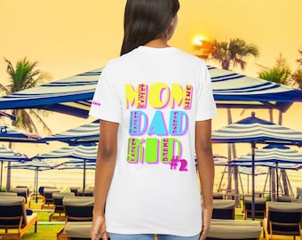 Family Fun T-shirt, Unisex Jersey Short Sleeve Tee, Birthday Gift, Personalized Funny Vacation Top, Holiday Season Gift, Group Tee, Memories