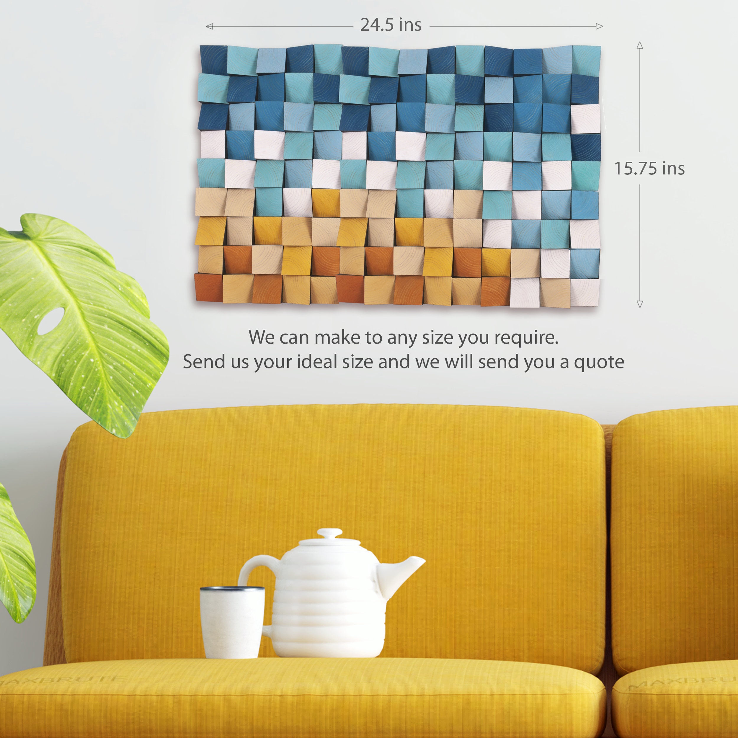 Wood Wall Art Sculpture With Reclaimed Wood. Sea Sand and Etsy Canada