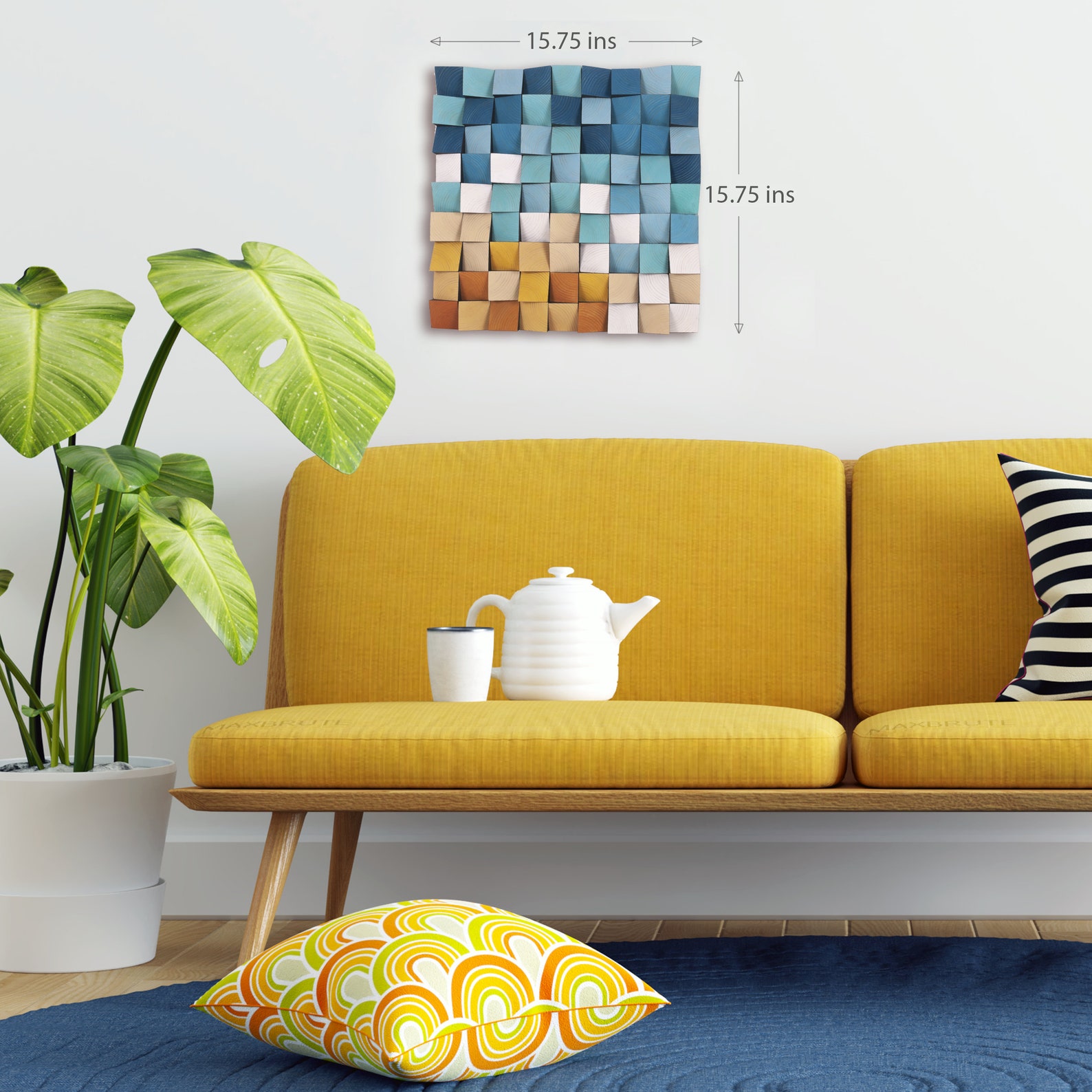 Wood Wall Art Sculpture With Reclaimed Wood. Sea Sand and Etsy Canada