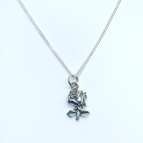 Grand Piano Slide Pendant Charm Necklace Sterling Silver Grand Piano Slide Pendant Charm Necklace Sterling Silver