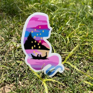 Rapunzel & Flynn Sticker