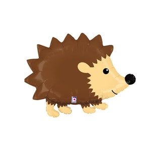 Hedgehog Balloon | Woodland Animal Balloon | Woodland Party | Lumberjack Party | Woodland Balloons | Decorations | Woodland Baby Shower