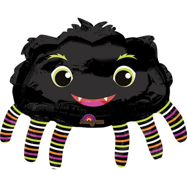 GIANT Spider Decorations Kid Halloween Decorations Halloween Balloon Halloween Balloons Kid Halloween Party Spider Balloon