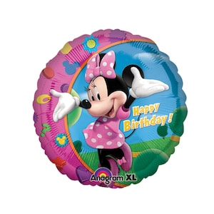 Minnie Mouse Balloon | Minnie Mouse Birthday Decorations | Minnie Balloon | Minnie Party Decor | Disney Birthday Decor | Minnie Photo Prop