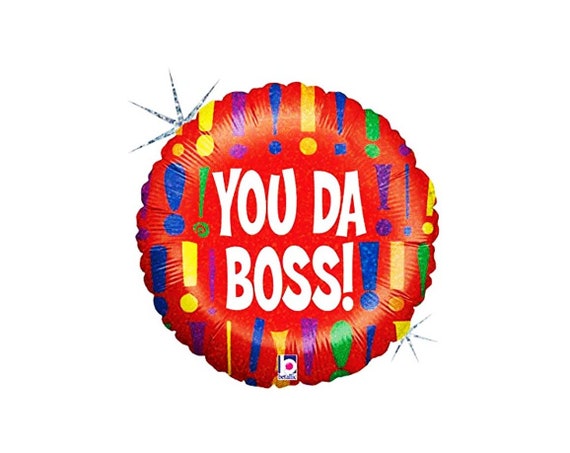 Promotion Party Boss Decorations Balloon Funny Boss Gift Etsy