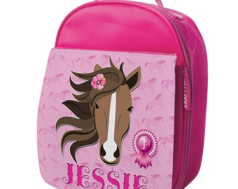 personalised horse backpack