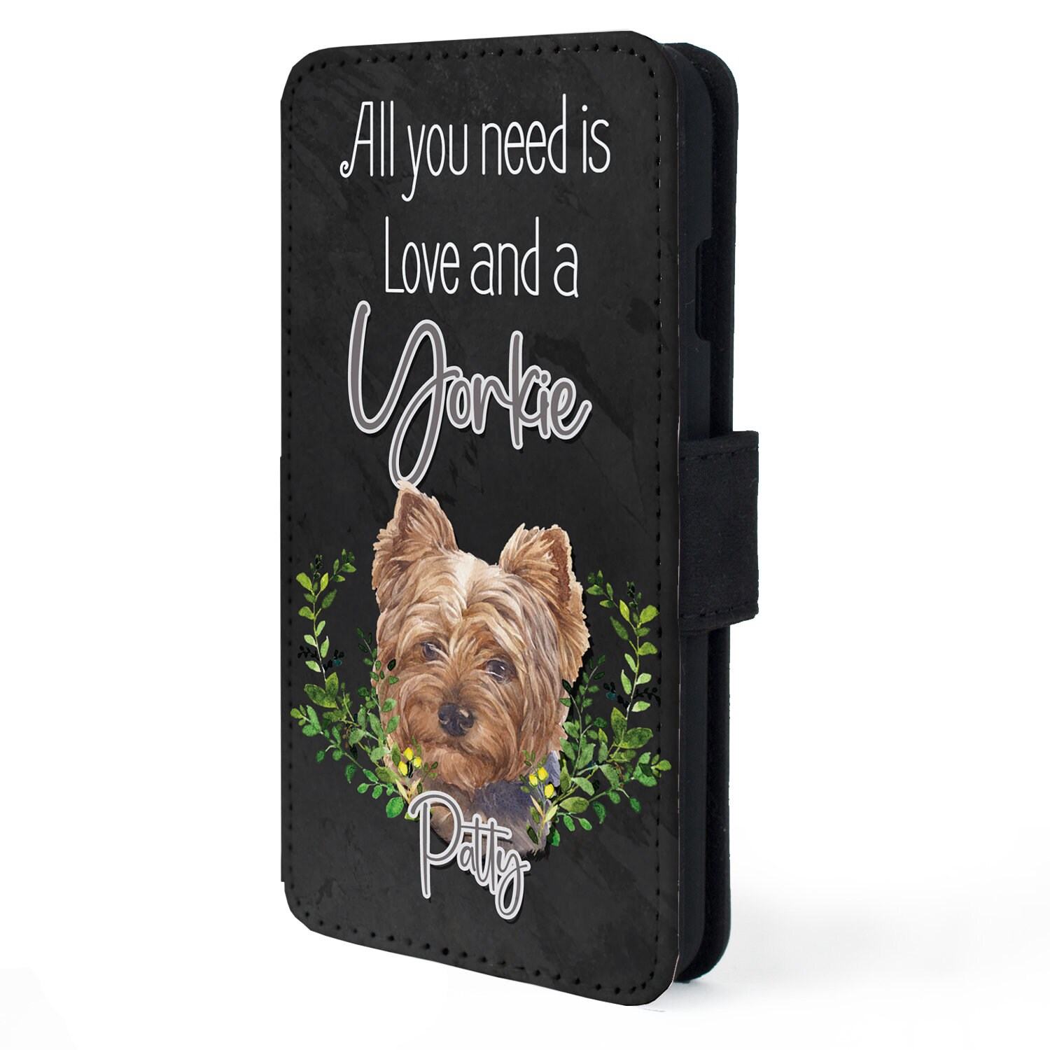 Yorkie Phone Case Wallet Yorkie Phone Case Wallet