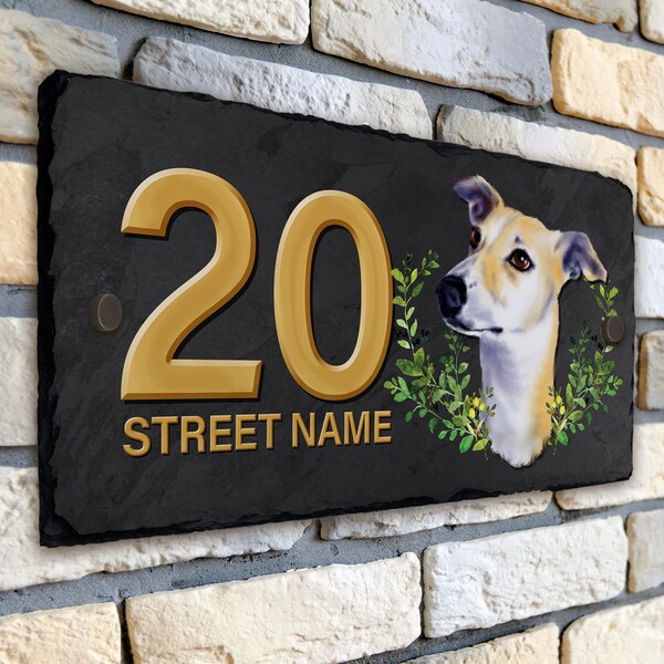 Dog House Plaque Etsy UK