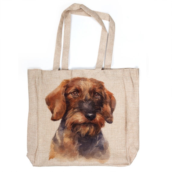 Dachshund Shoulder Bag - Watercolor Dachshund Shoulder Bag - Watercolor