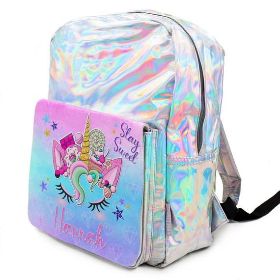 unicorn face backpack
