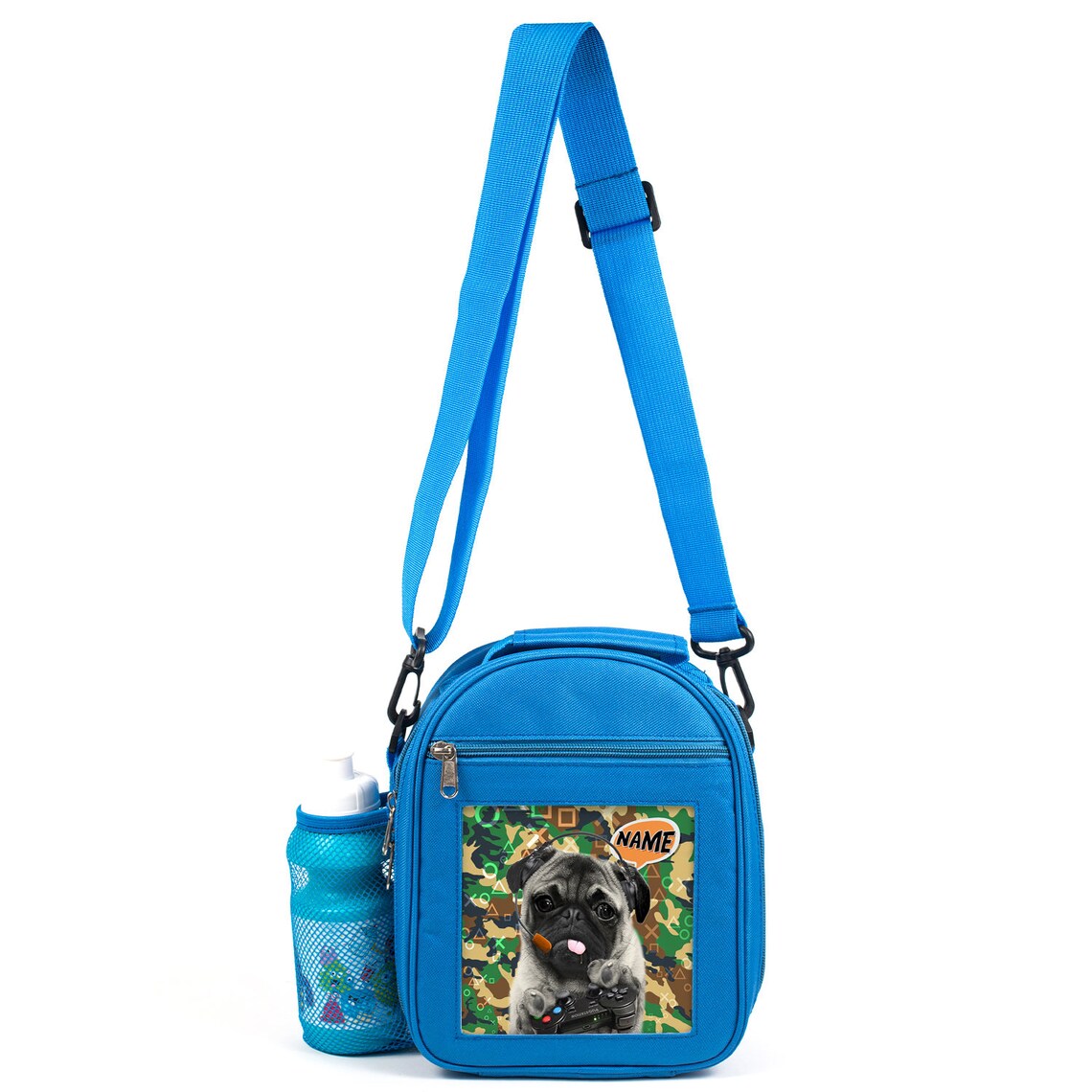 Personalised Gamer Lunch Bag Boys School Insulated Lunchbox Etsy UK