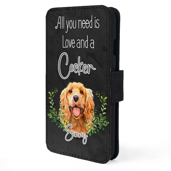 Cocker Spaniel Phone Case Wallet Cocker Spaniel Phone Case Wallet