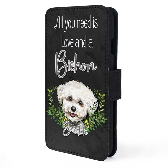 Maltese Phone Case Wallet Maltese Phone Case Wallet