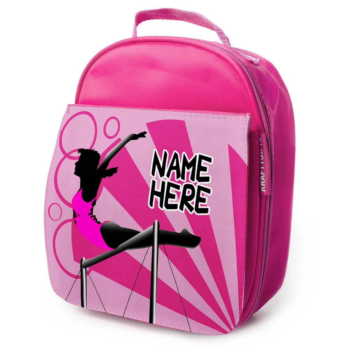 Personalised Lunch Bag Gymnastic Dance Cute Childrens School Etsy