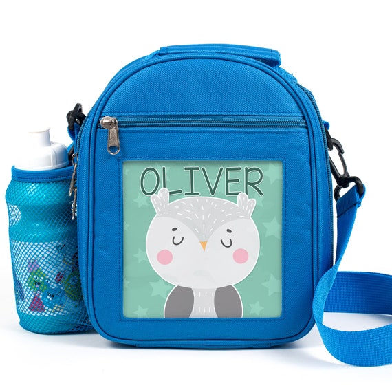 Personalised Owl Lunch Bag Girls Boys School Insulated Cute Animal Lunchbox Childrens KK45 Etsy UK
