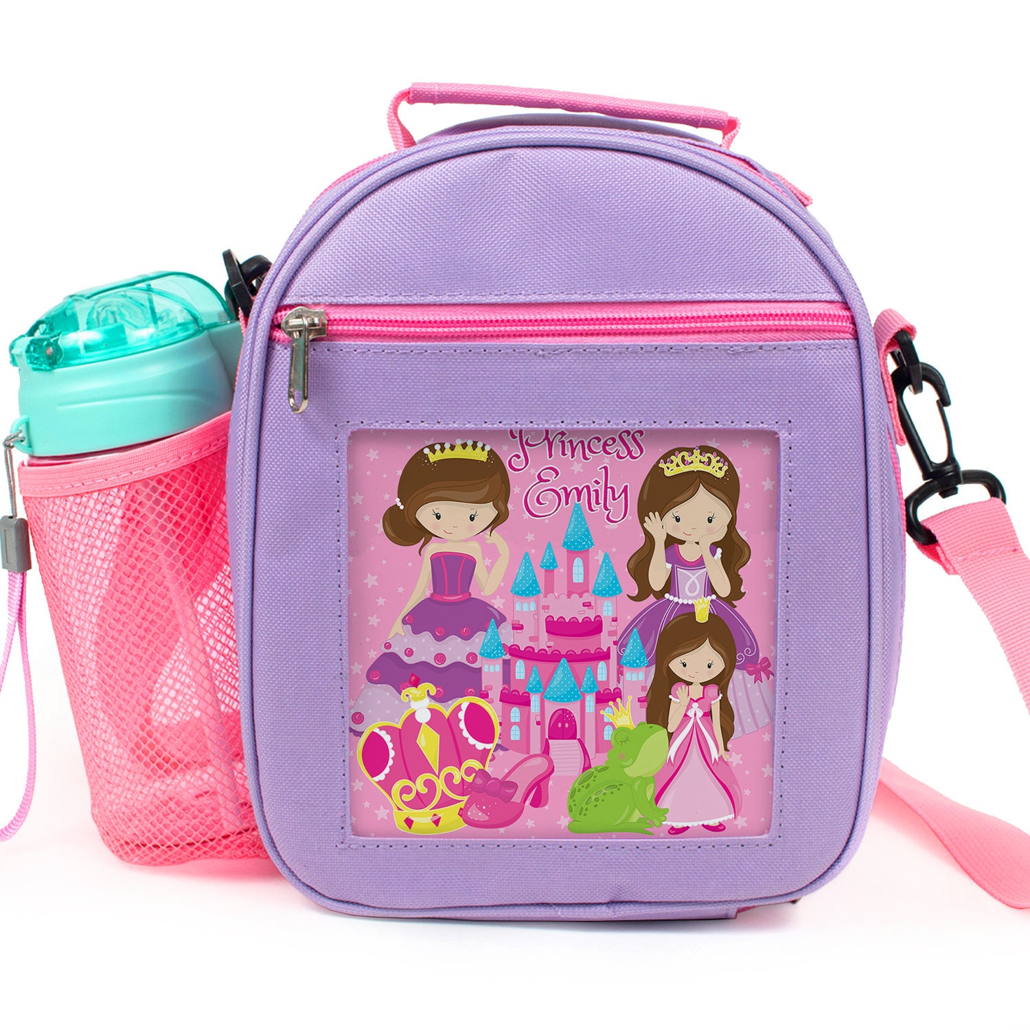 Personalised Girls Lunch Bag Princess School Insulated Etsy