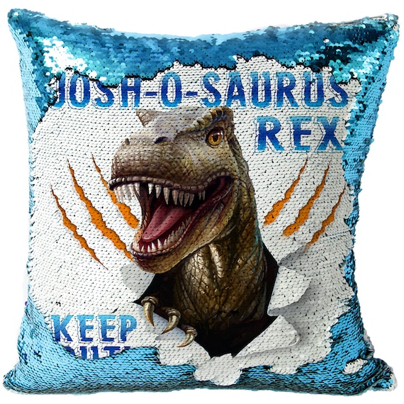 personalised pillow sequin