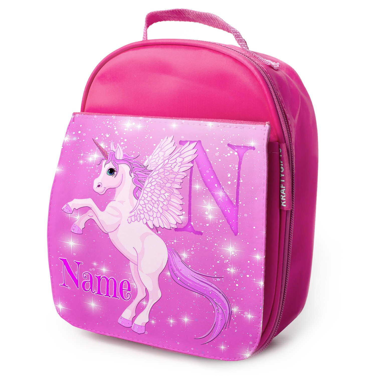 Personalised Lunch Bag UNICORN Cute Childrens School Insulated Etsy