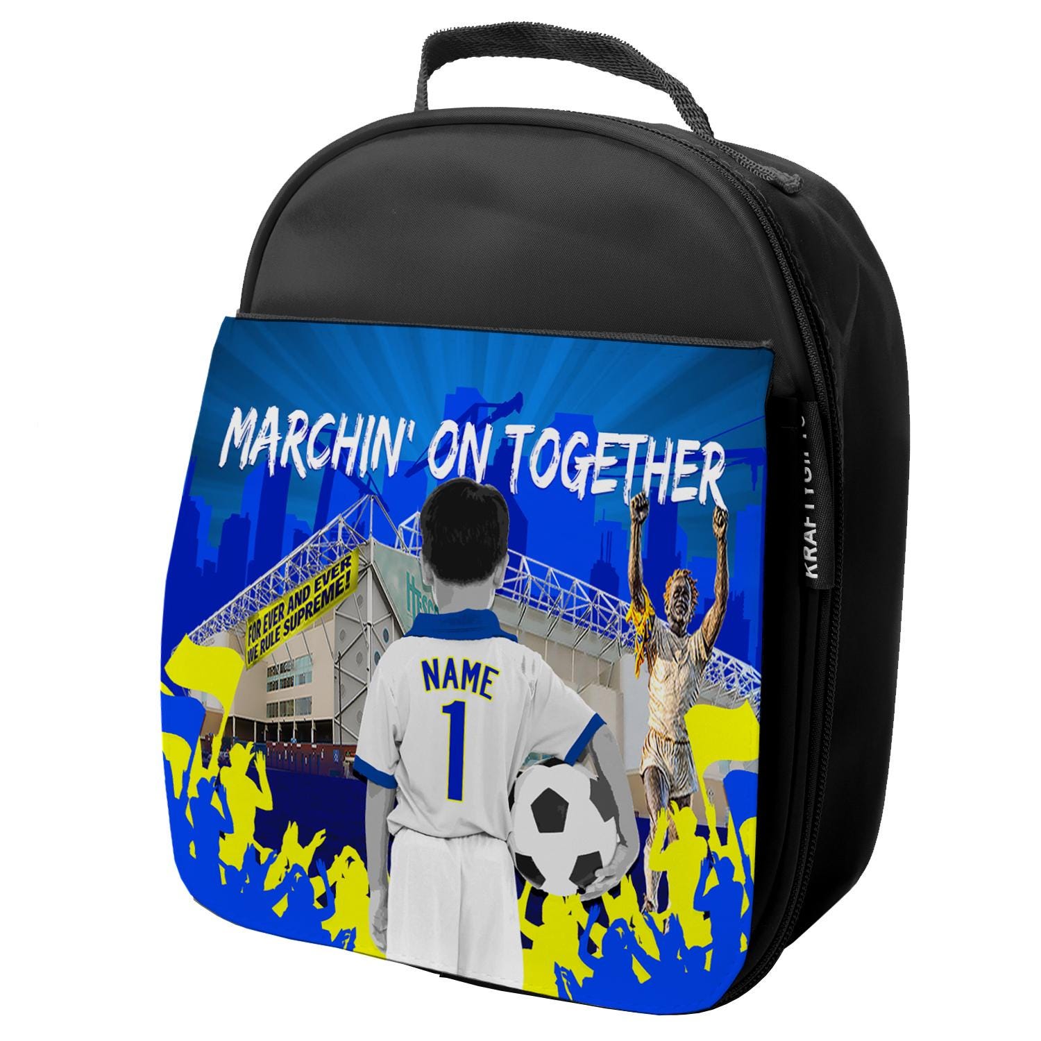 Leeds United Lunch Box Etsy UK