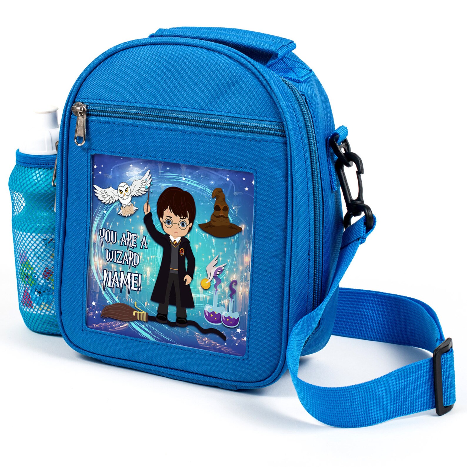 Personalised Harry Potter Lunch Bag Boys School Insulated Etsy