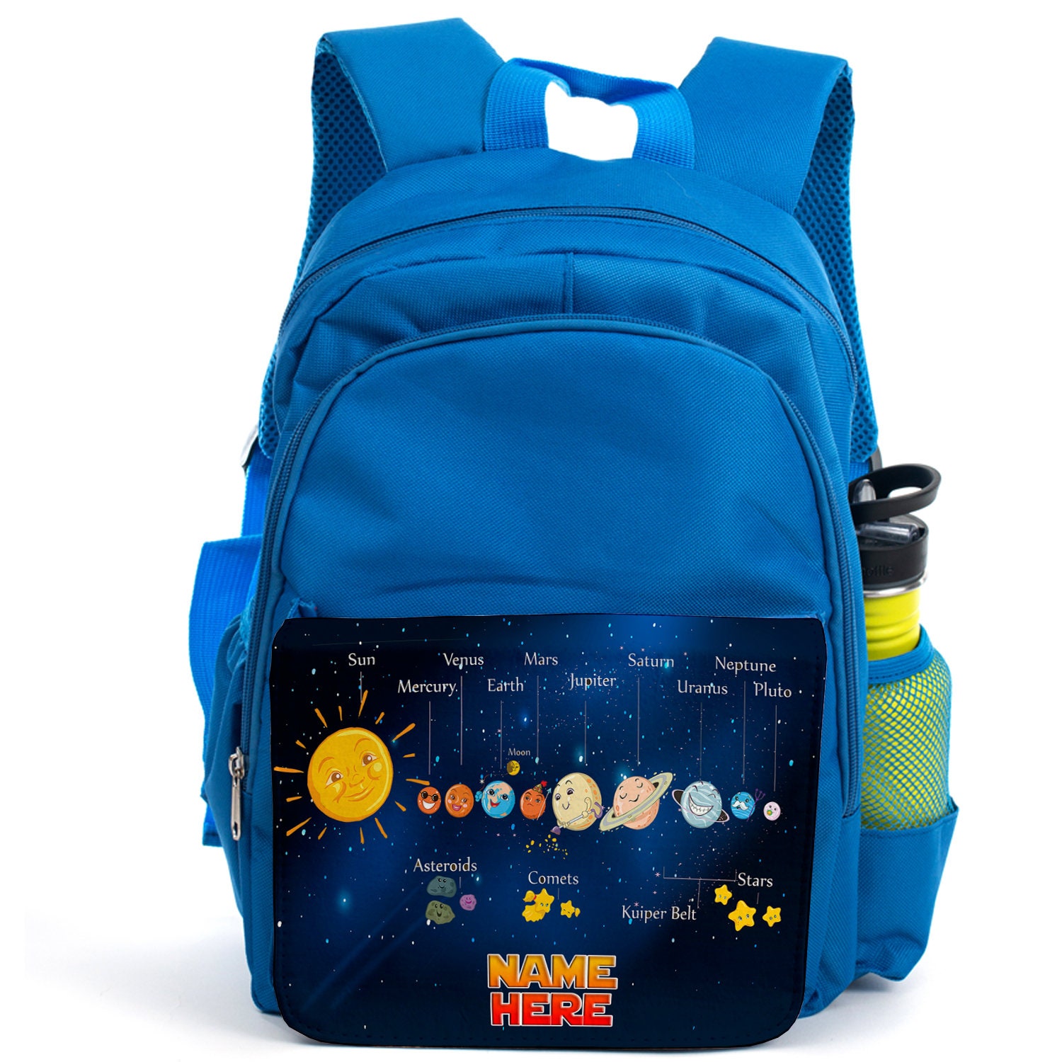 Personalised Space Backpack Boys School Bag Childrens Etsy UK