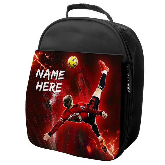 Boys football lunch bag hotsell