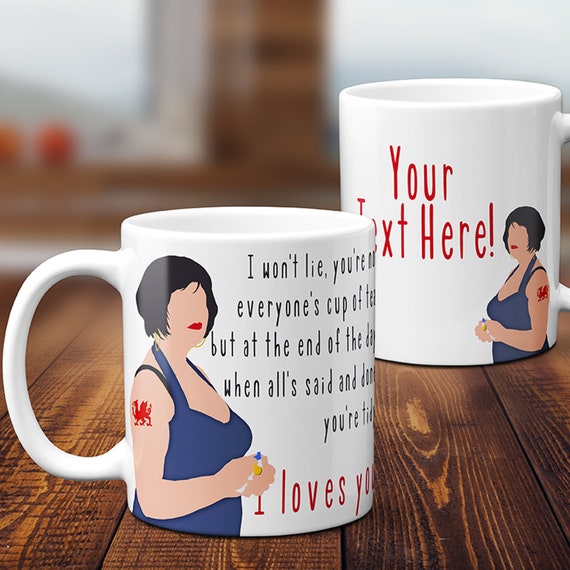 Nessa Smithy Mug Funny Valentines Day Cup Gift Personalised Gavin & Stacey Style 