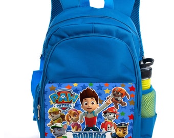 paw patrol backpack personalized