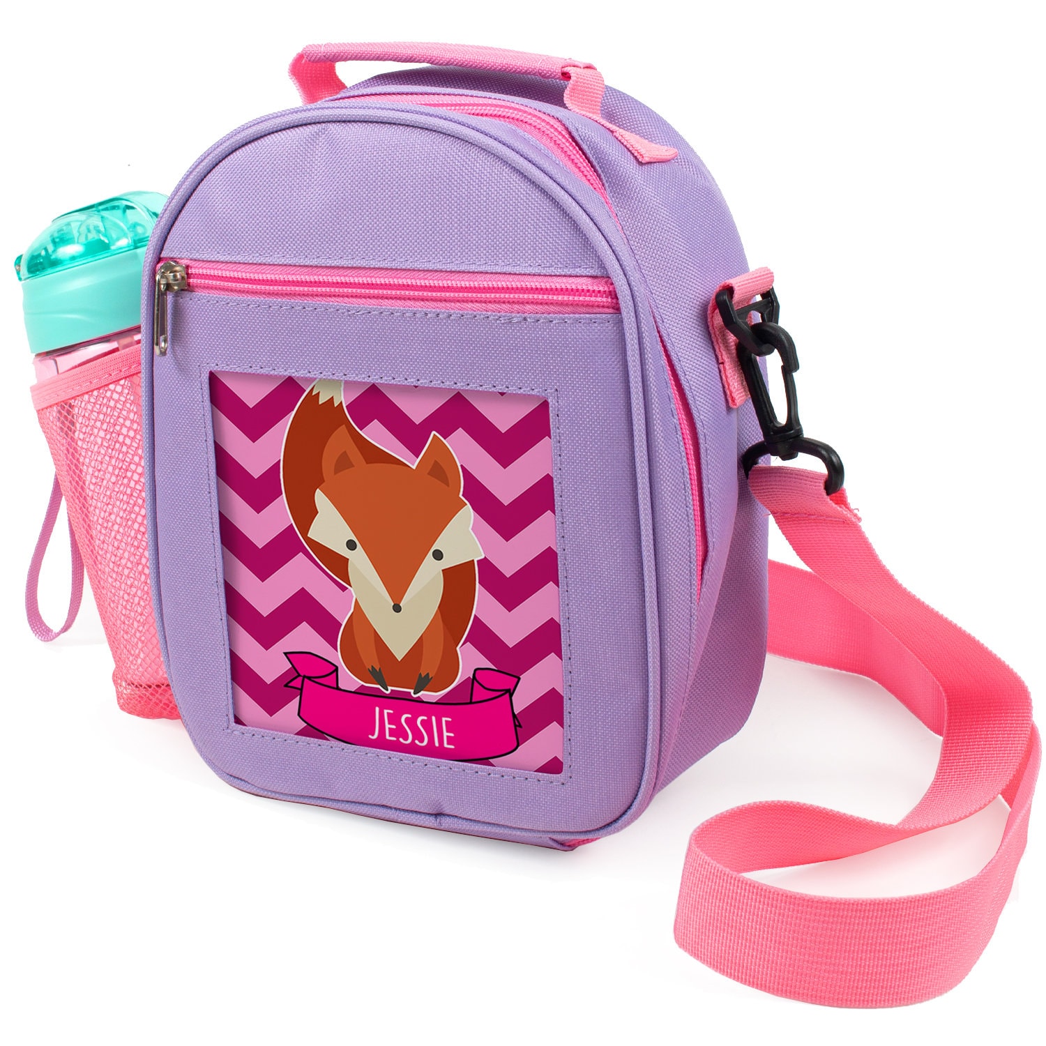 Personalised Girls Lunch Bag Fox School Insulated Lunchbox Etsy UK