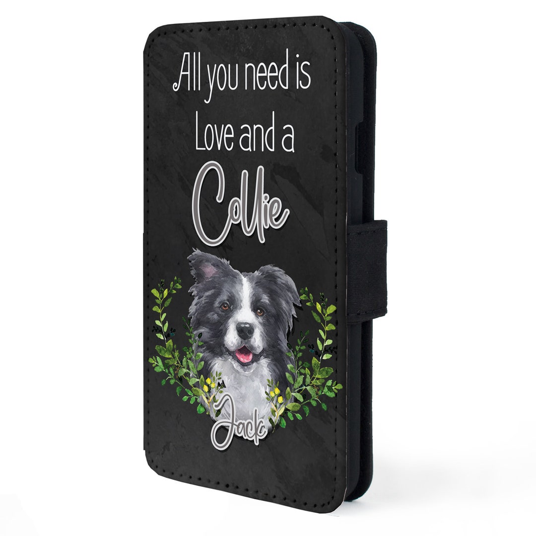 Border Collie Phone Case Wallet Border Collie Phone Case Wallet
