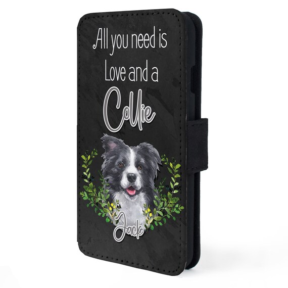 Border Collie Phone Case Wallet Border Collie Phone Case Wallet