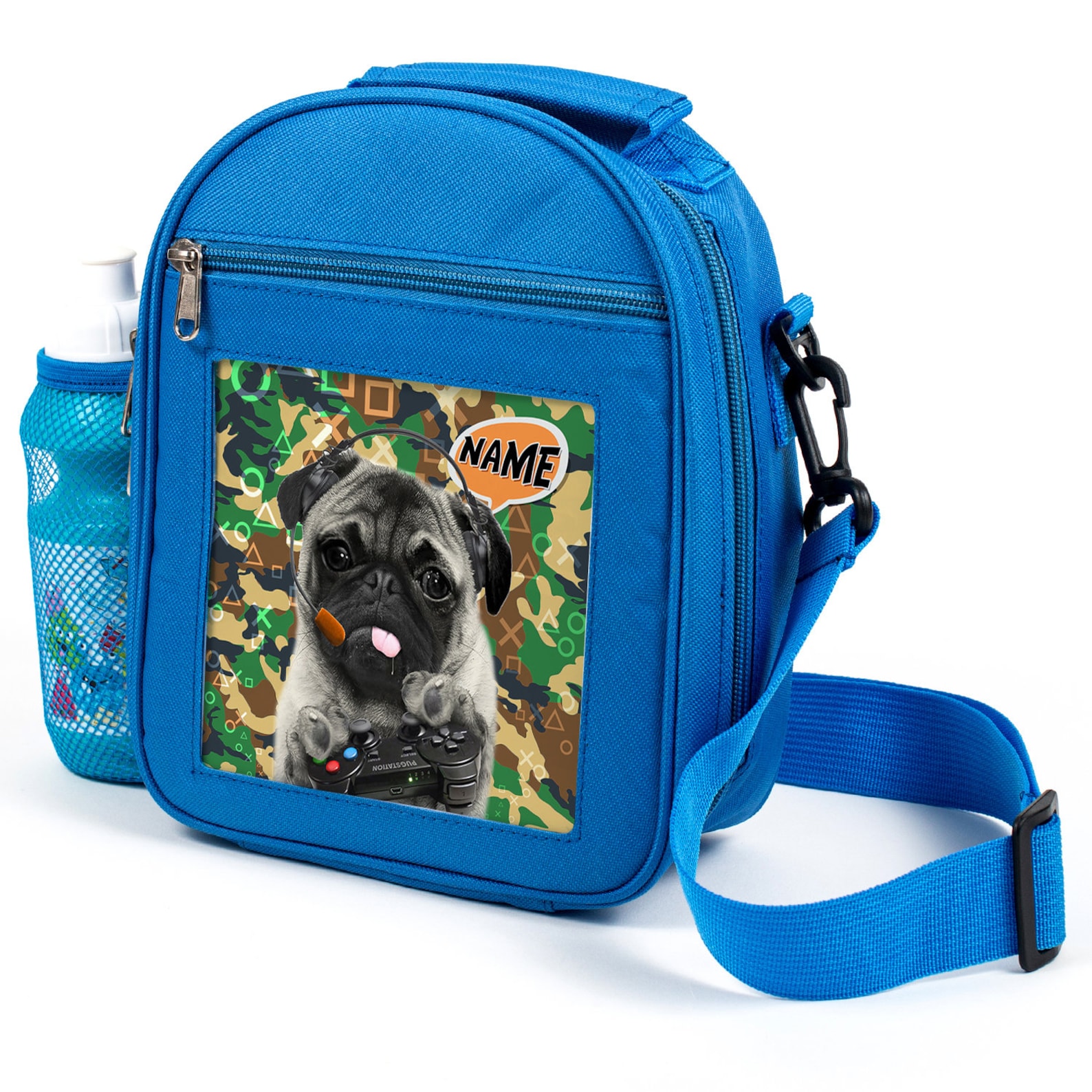 Personalised Gamer Lunch Bag Boys School Insulated Lunchbox Etsy