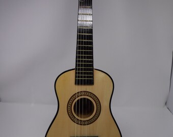 wooden toy guitar toddler