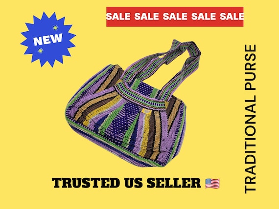 Pinzon mexican purse bag traditional peasant bag bohemian