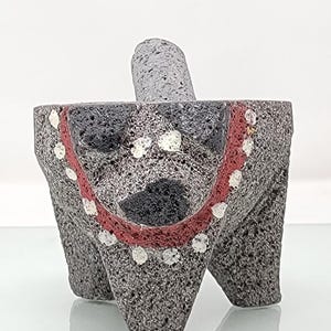 wholesale mini stone mortars with pestle salsa maker molcajete free shipping made in mexico