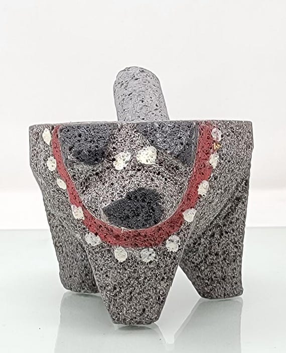 wholesale mini stone mortars with pestle salsa maker molcajete free shipping made in mexico
