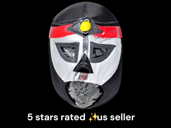 Adult BANZAI OGTAGON MASK Wrestler   Day of the dead luchador Mask nacho Libre luchador Mask Lucha Libre cheap mexican  wrestling Mask party