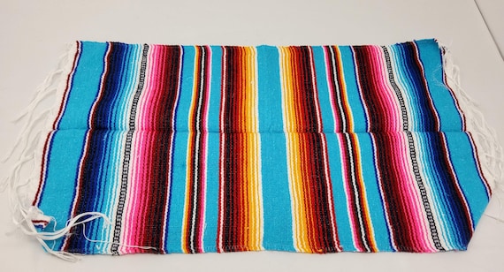 12 placemats pack  mexican serape assorted colors dining mat 11 by 20