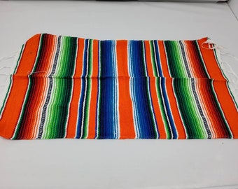 12 placemats pack  mexican serape assorted colors dining mat 11 by 20