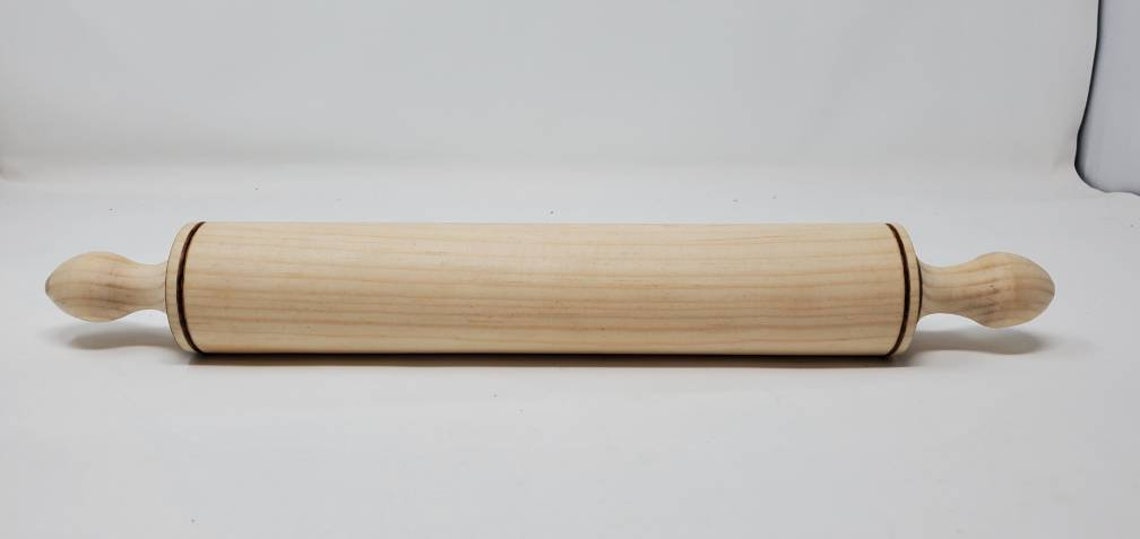 Wooden Roller Pin for Flour Tortillas Made in Mexico Free Etsy