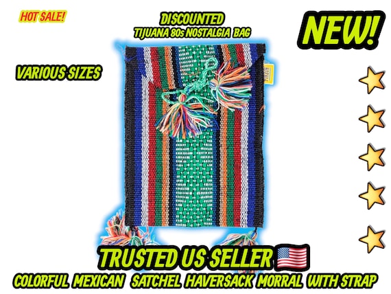 Pinzon mexican purse bag traditional peasant bag bohemian