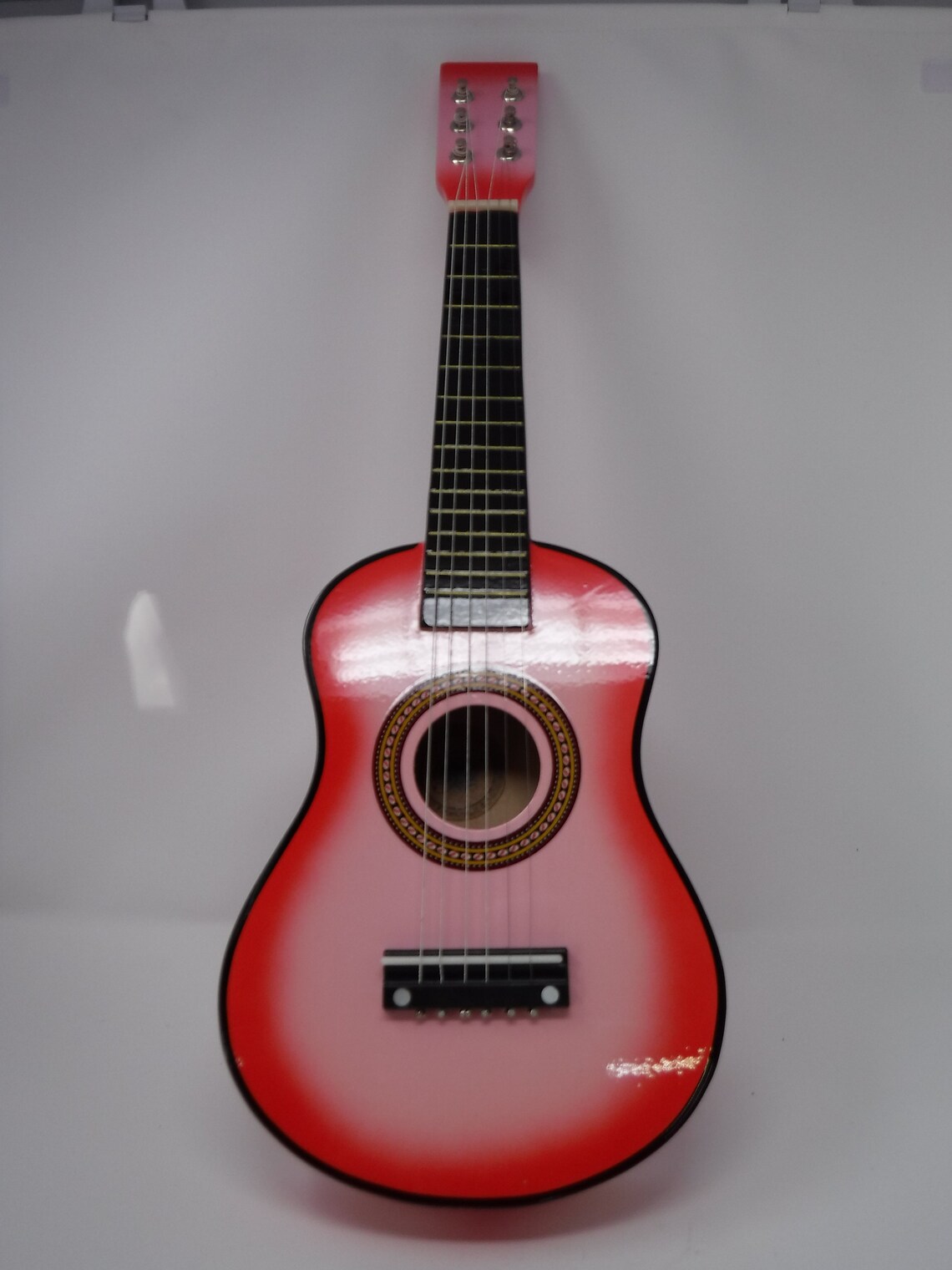 Kids Toy Wooden Toy Guitar Makes Sounds Pretend to Play Etsy