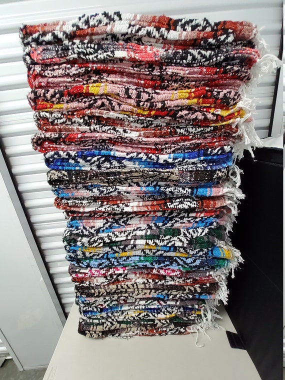 56 wholesale lot assorted random colors mexican blankets warm and thick falsa blanket beach blanket 76" L x 53" w free  shipping