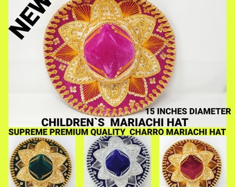 childrens charro hats for fiestas 5 de mayo festivals or mexican themed parties free shipping