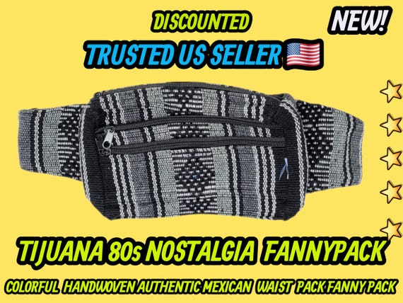 Pinzon mexican fanny pack waist pack  bohemian bag
