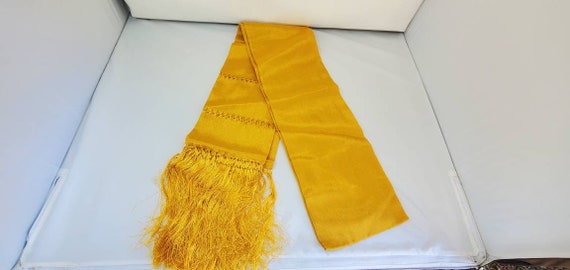 Yellow  rebozo mexican tipical  Rebozo or Chalina, Mexican Shawl (94" x 24.5") silk artisela  free shipping we sell wholesale