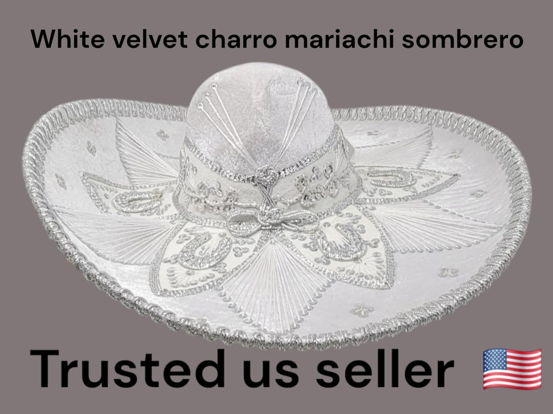 Compre chapéus Charro mexicanos baratos Mariachi autênticos