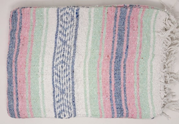 wholesale pastel colors   mexican blanket warm yoga