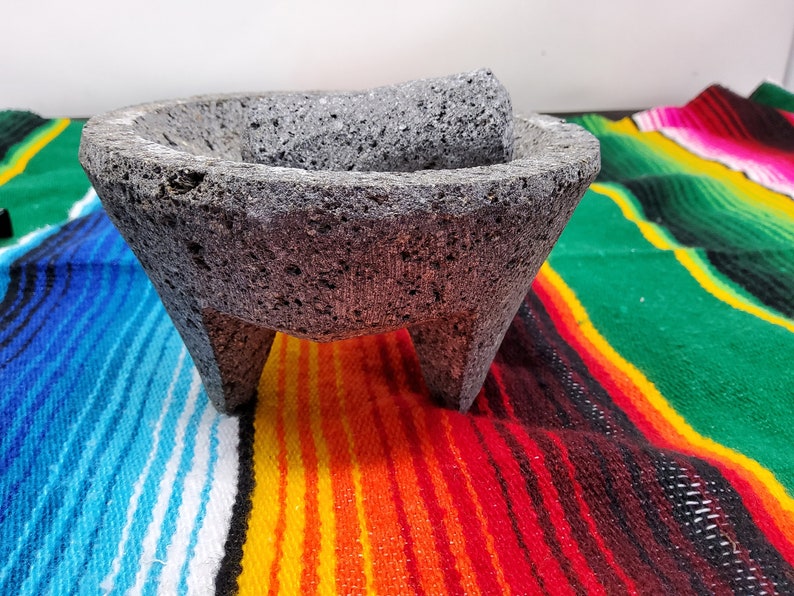 Made in Mexico 5 Mortar With Pestle Salsa Maker Etsy